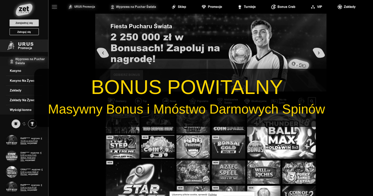 Zet Casino welcome bonus